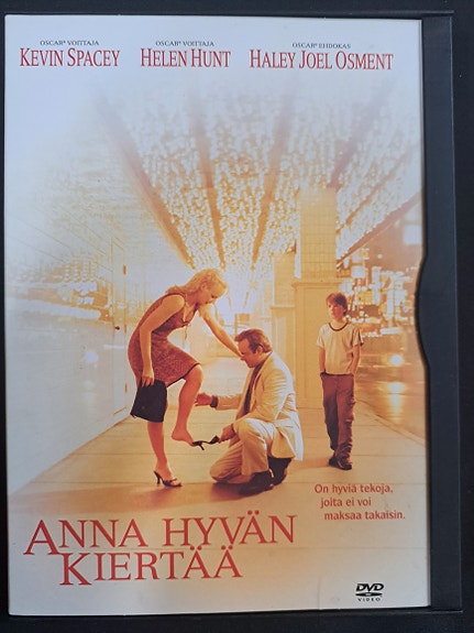 Anna hyvän kiertää dvd