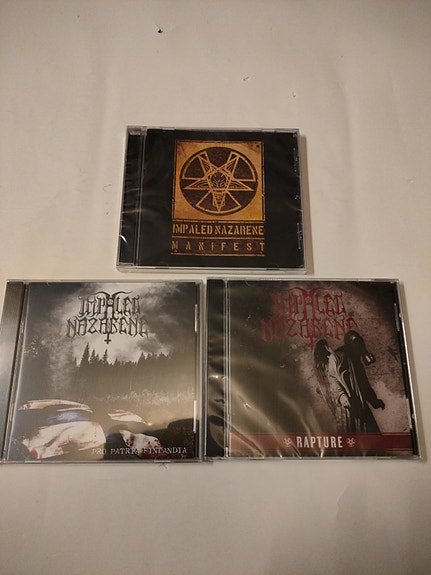 Impaled Nazarene CD x3kpl Uusia