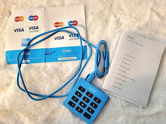 Izettle kortinlukija