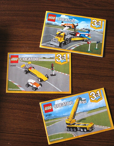LEGO Ohjekirjat Creator 31060 Airshow Aces