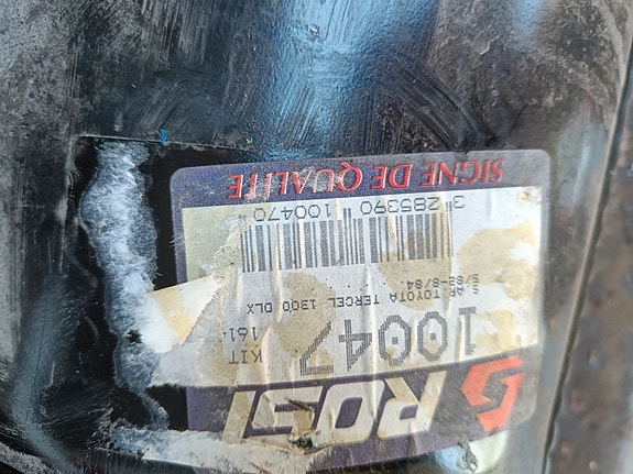 Toyota tercel äänen vaimennin