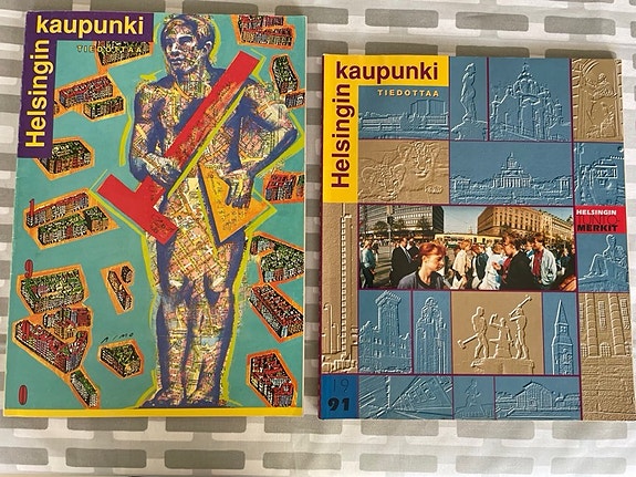 Helsingin Kaupunki tiedottaa -lehdet 1990 ja 1991