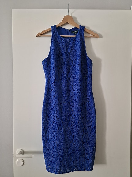 Ralph Lauren Scalloped Lace Dress
