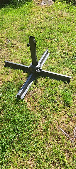 Aurinkovarjon jalka.
