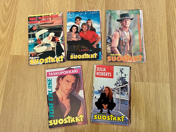 Minisuosikit Roger Rabbit Beverly Hills Dundee Tom Cruise Julia Roberts