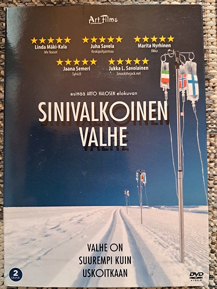 Sinivalkoinen valhe 2-disc dvd