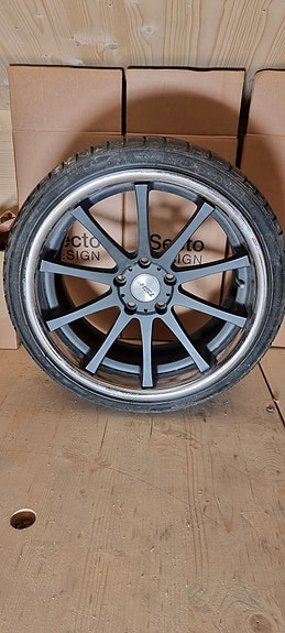 19" TSW vanteet renkailla