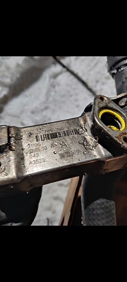 Bmw e46 320d m47 egr lauhdutin