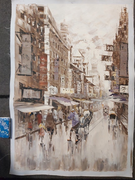 Taulu Hong Kong värikäs