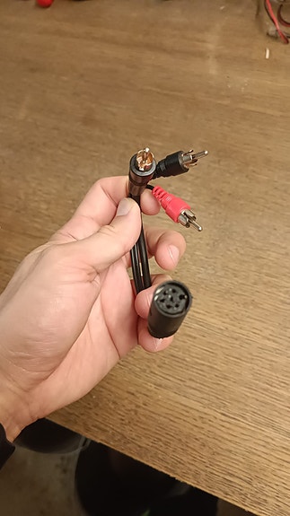 scart / johto t liitin nintendo johtoja