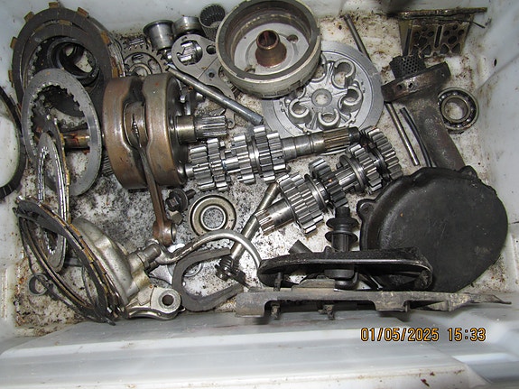 Honda CR 250 -91 kampiakseli