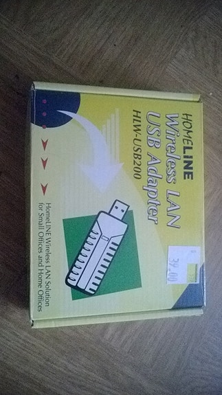 Homeline Wireless LAN USB adapter,paketissa
