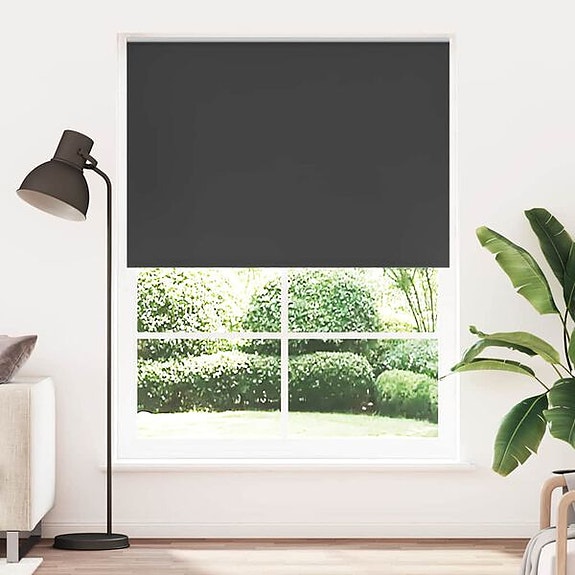 Pimentävä rullaverho 160 x 230 cm Musta(sku240181