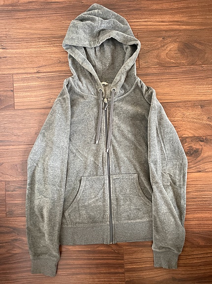 Velour huppari 158/164/ S