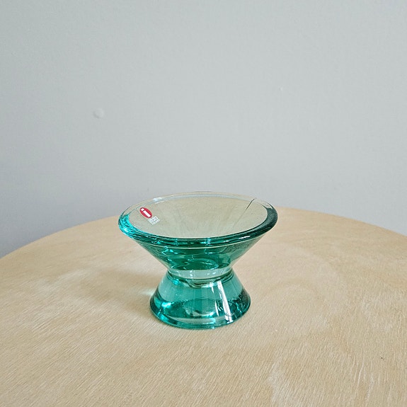 Iittala Kartio kynttilänjalka vihreä
