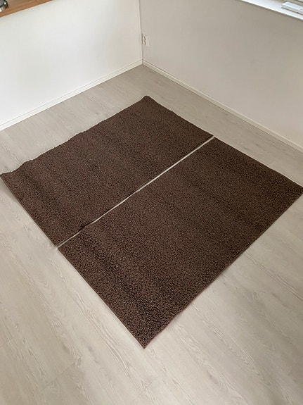 Nukkamatto 80x150 ruskea 2kpl