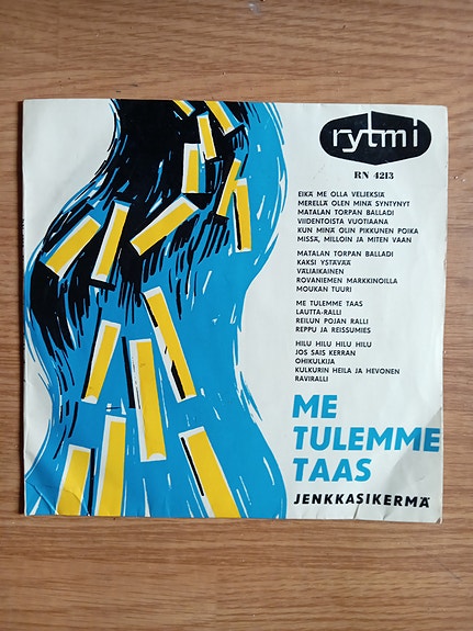 Matti Louhivuori ja Lasse Kuusela - Me Tulemme Taas 7" Ep (1960)