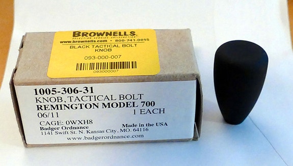 Badger ordnance Tactical bolt knob Remington 700