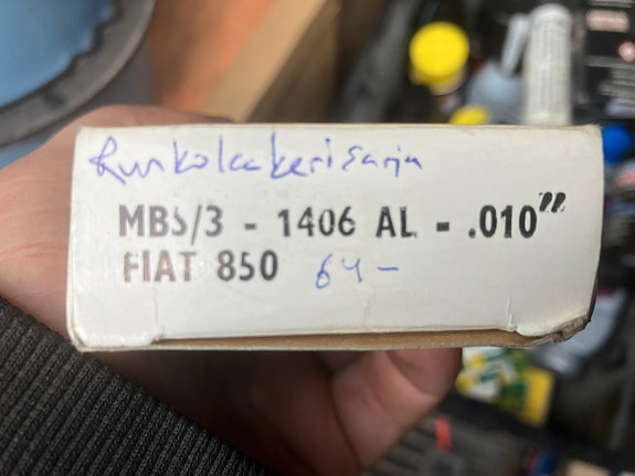 Fiat 850 Runkolaakerit 64-