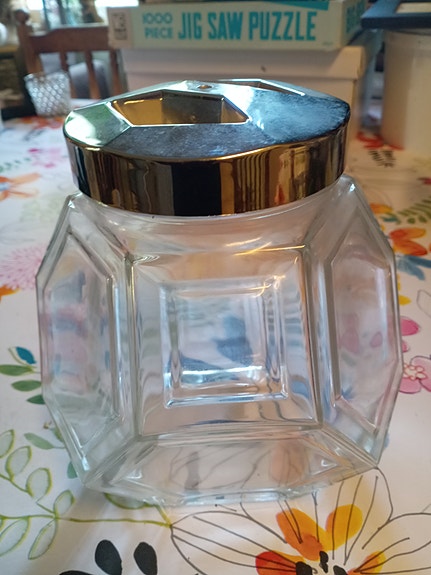 Kannellinen Lasi PURKKI