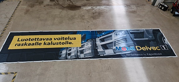 Mobil Delvac-lippu/Banderolli