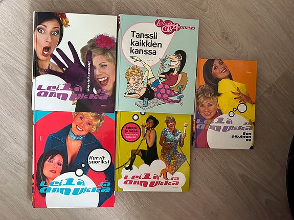 Leila ja Annukka kirjat