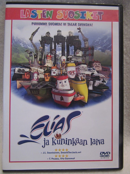 Elias ja kuninkaan laiva dvd