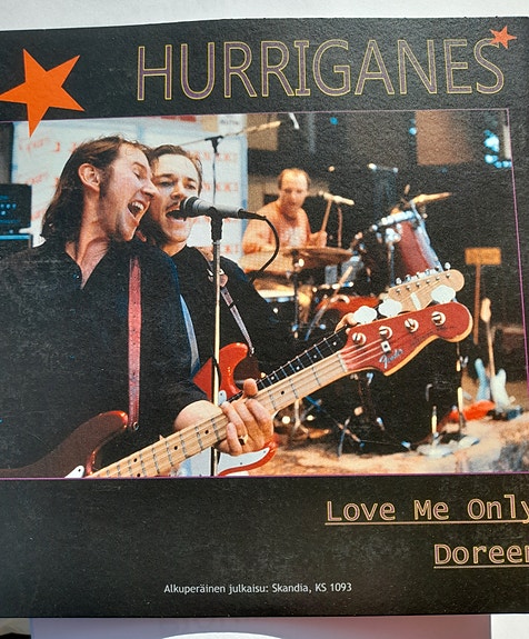 Hurriganes vinyyli Single