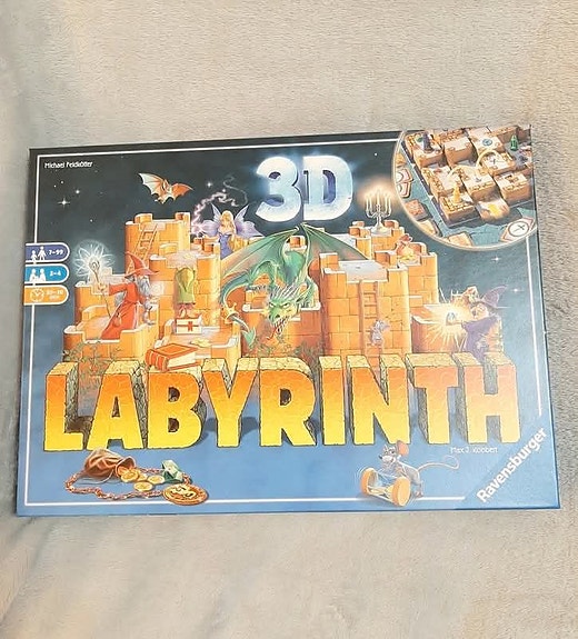 3D labyrintti / labyrinth peli