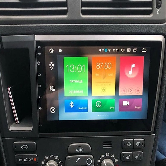 Android soitin Volvo V70 XC70 S60 2000-2004