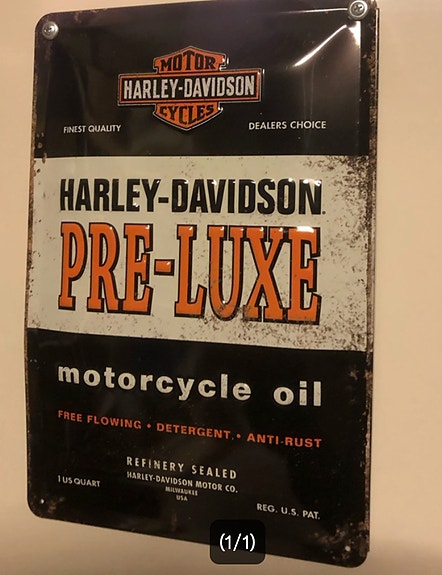 Harley Davidson peltikyltti