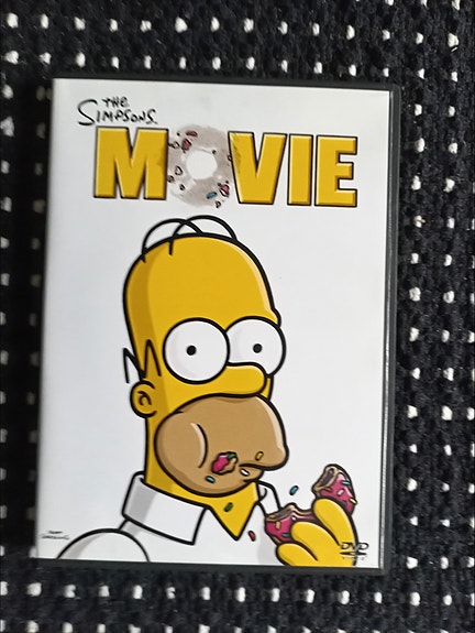 The Simpson movie DVD