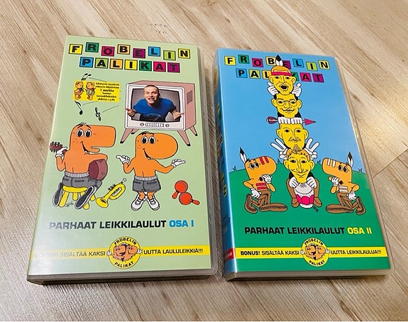Fröbelin palikat VHS - kasetit
