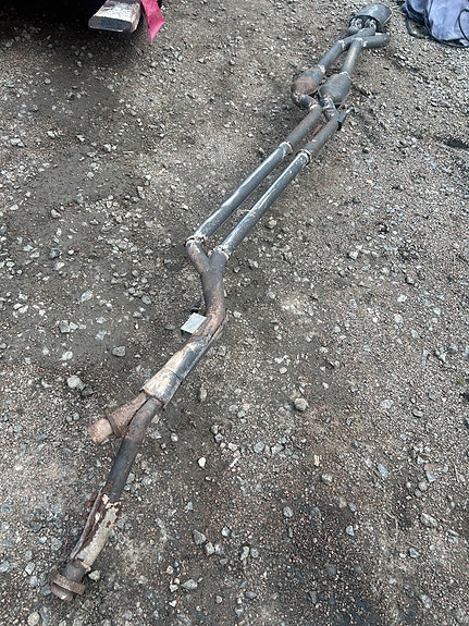 Mercedes-Benz 400 SE pakoputkisto