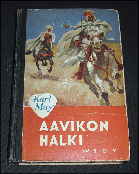 Karl May: Aavikon halki 1. painos 1956