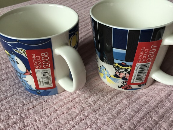 Muumi mukit vuoden 2007 ja 2008