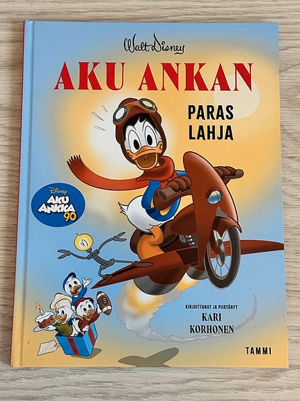 Aku Ankan paras lahja -kirja