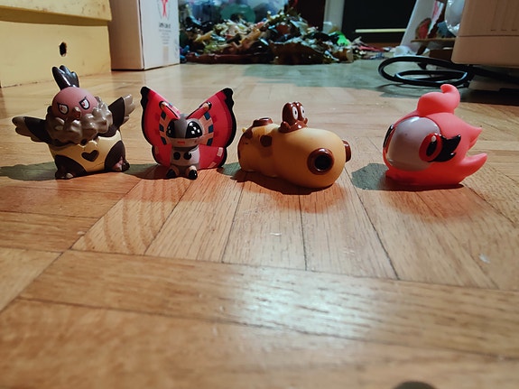 Pokemon kids -kolme hahmoa