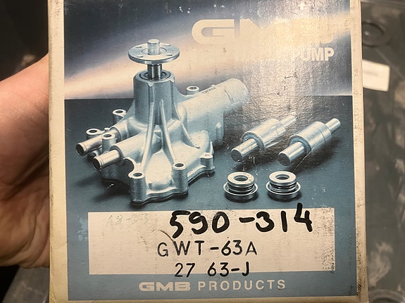 Toyota Corolla/MR2 1.6 16V 4A-GE Vesipumppu 86-92