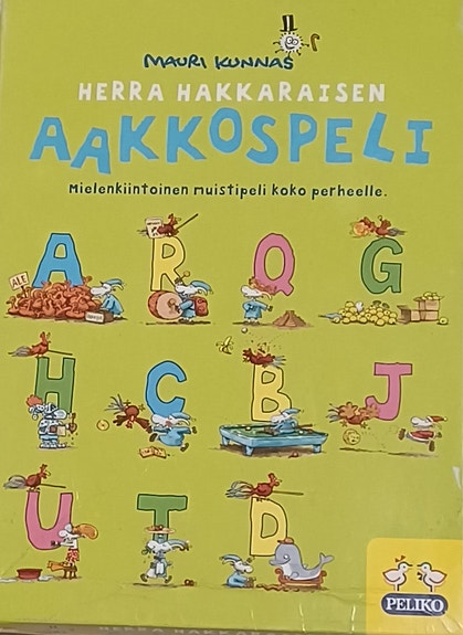 Herra Hakkaraisen aakkospeli