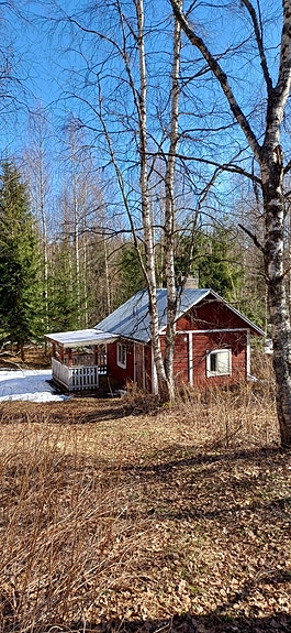 Myydään hirsikehikko sauna, purettavaksi tai siirrettäväksi