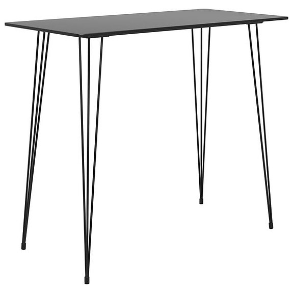 vidaXL Baaripöytä musta 120x60x105 cm(sku248143