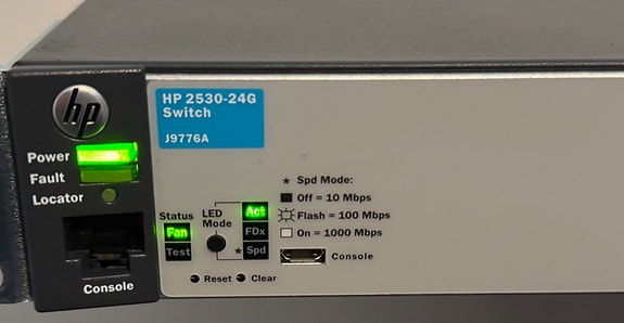 HP Aruba 2530-24G J9776A 24-port + 4xSFP kytkin | Tori