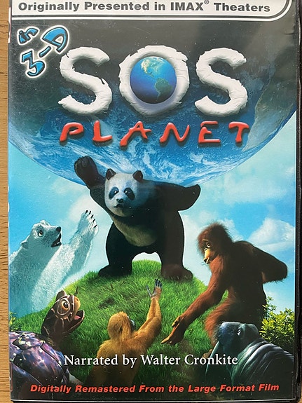 Englanninkielinen 3D DVD