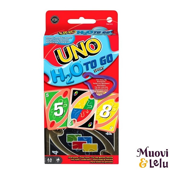 Uno H20 korttipeli vedenkestävät kortit 27,90€ UUSI