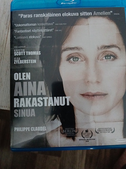 Olen aina rakastanut sinua blueray