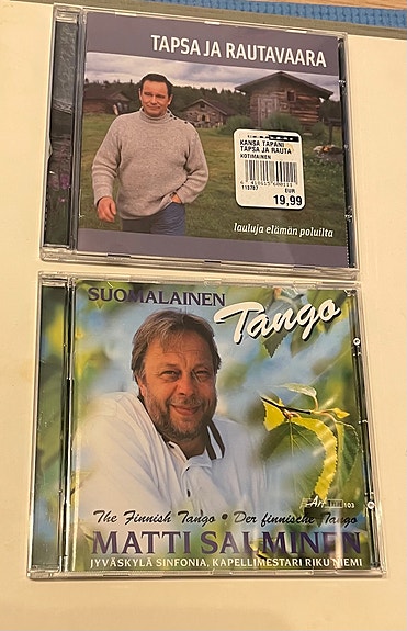 Suomalaista musiikkia cd:t