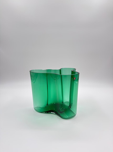 Iittala Aalto maljakko 160 mm, smaragdi