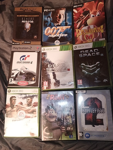 Xbox,PS2,pc pelejä
