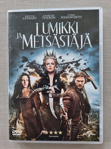 DVD Lumikki ja metsästäjä